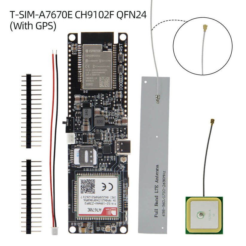 Sim A7670e Module T-A7670E/G/SA R2 – LILYGO®